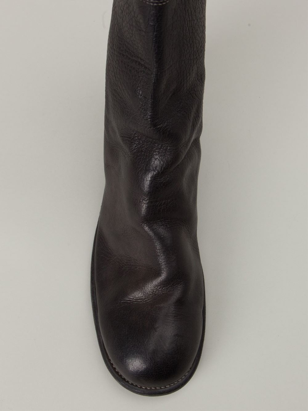 Guidi Back Zip Boots in Black for Men | Lyst
