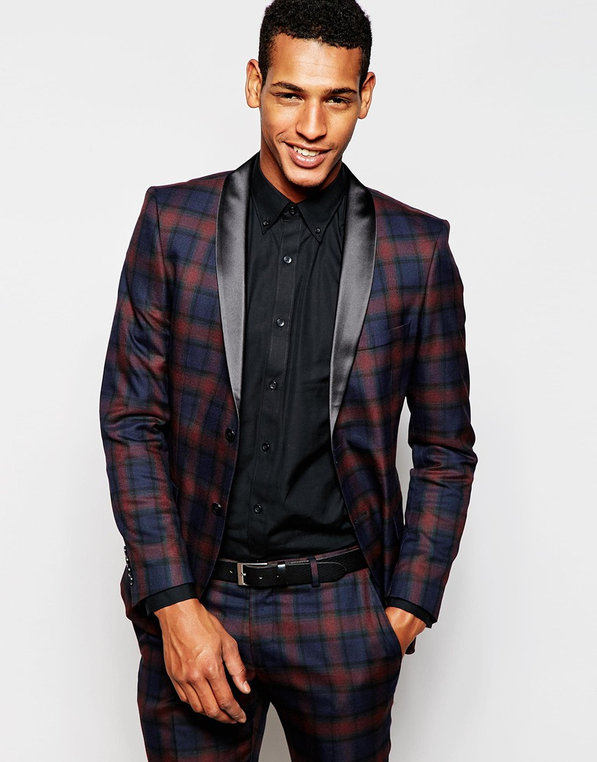 Tartan tuxedo jacket Clearance