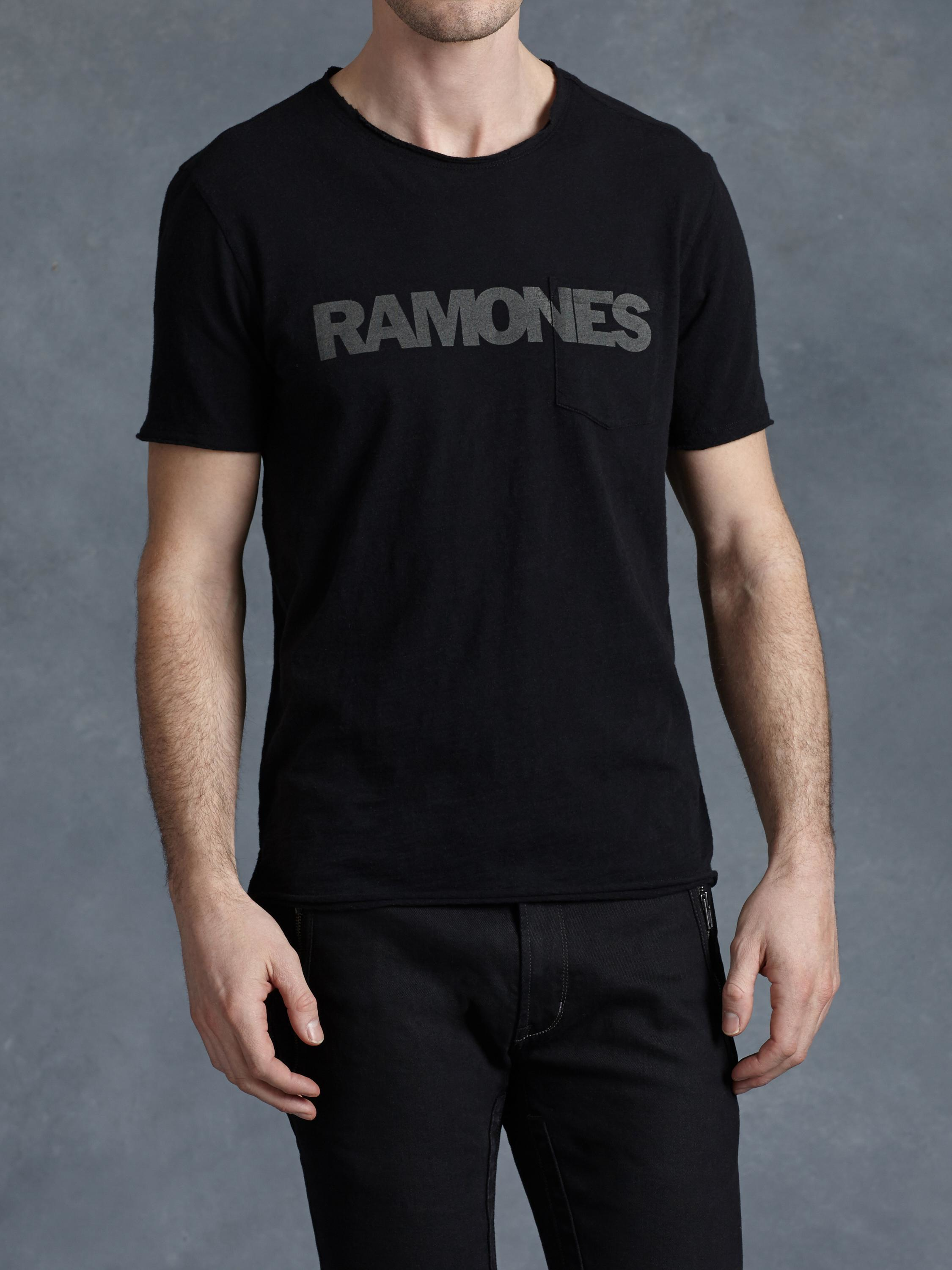John Varvatos Ramones Graphic Tee in 