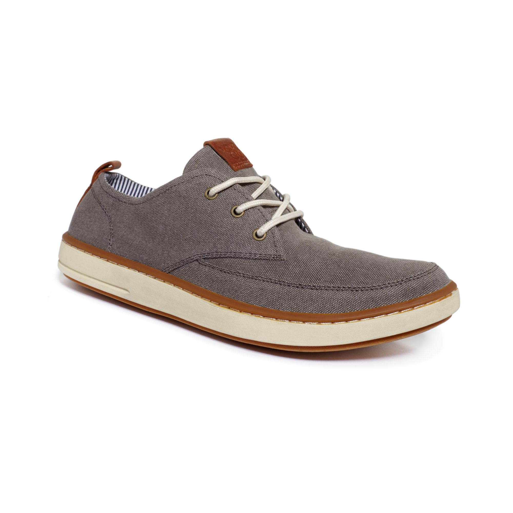 Kenneth Cole Reaction Relaxeded Look Moc Toe Shoes in Gray for Men ...