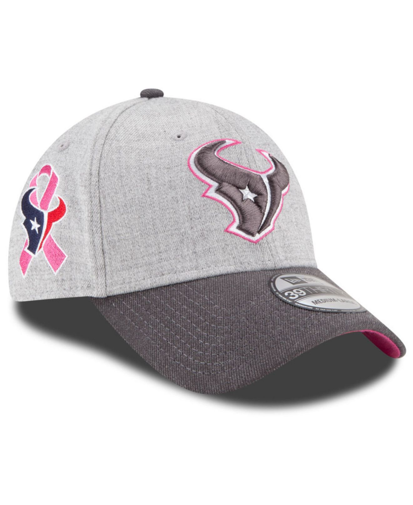 pink texans hat