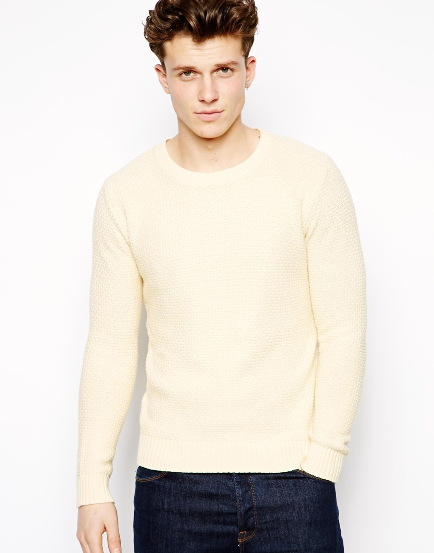 cream jumper mens