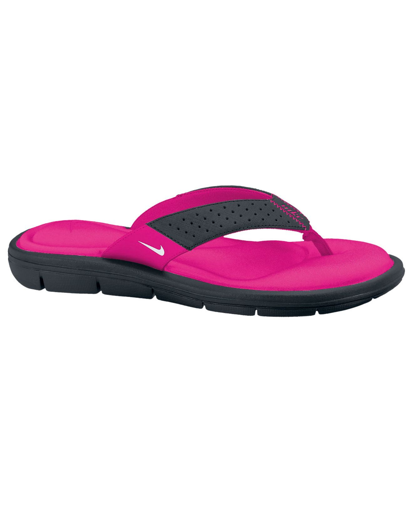 Nike Women's Comfort Thong Sandals From Finish Line in Black | Lyst