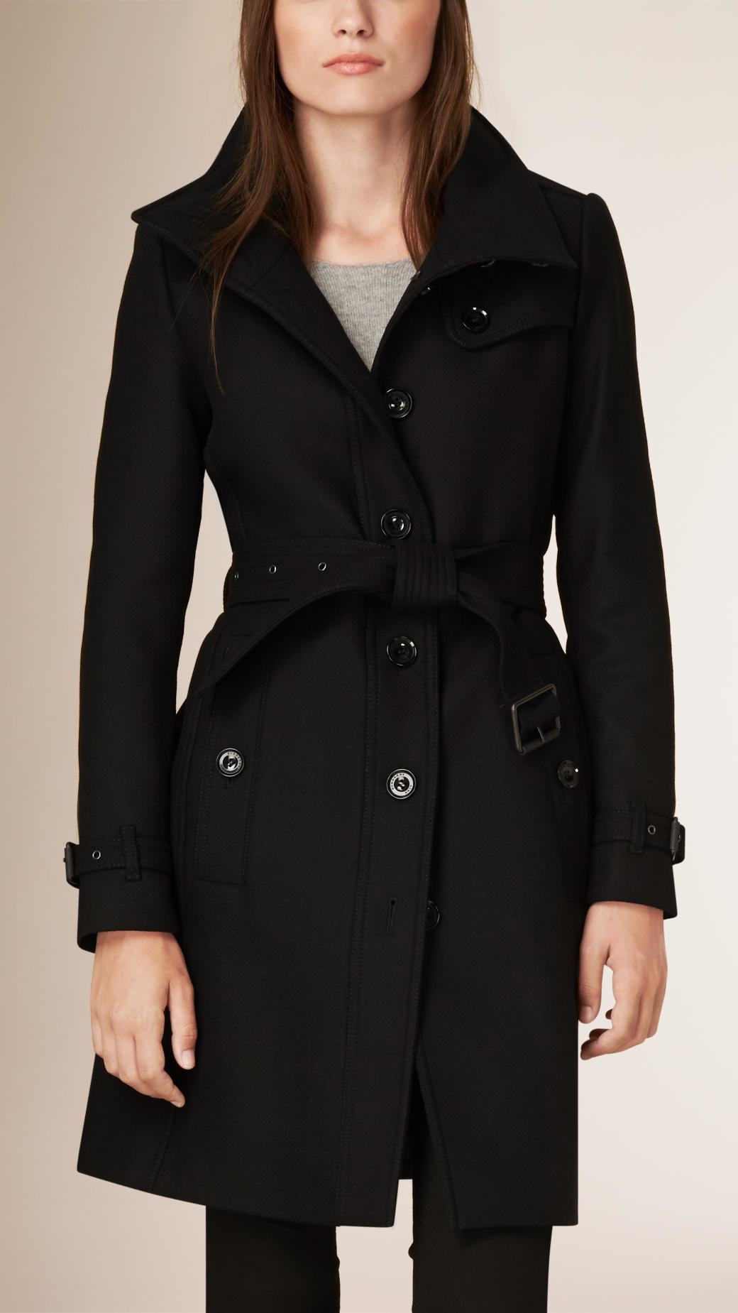 wool trench coat burberry