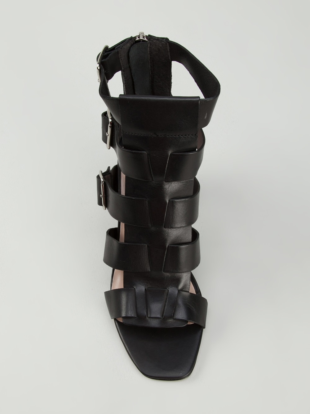 loeffler randall sandals black