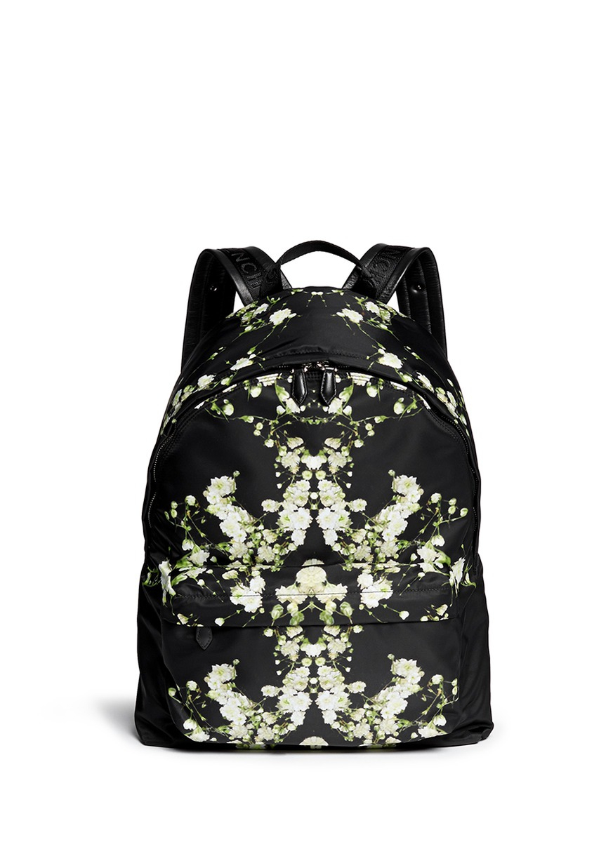 givenchy floral backpack