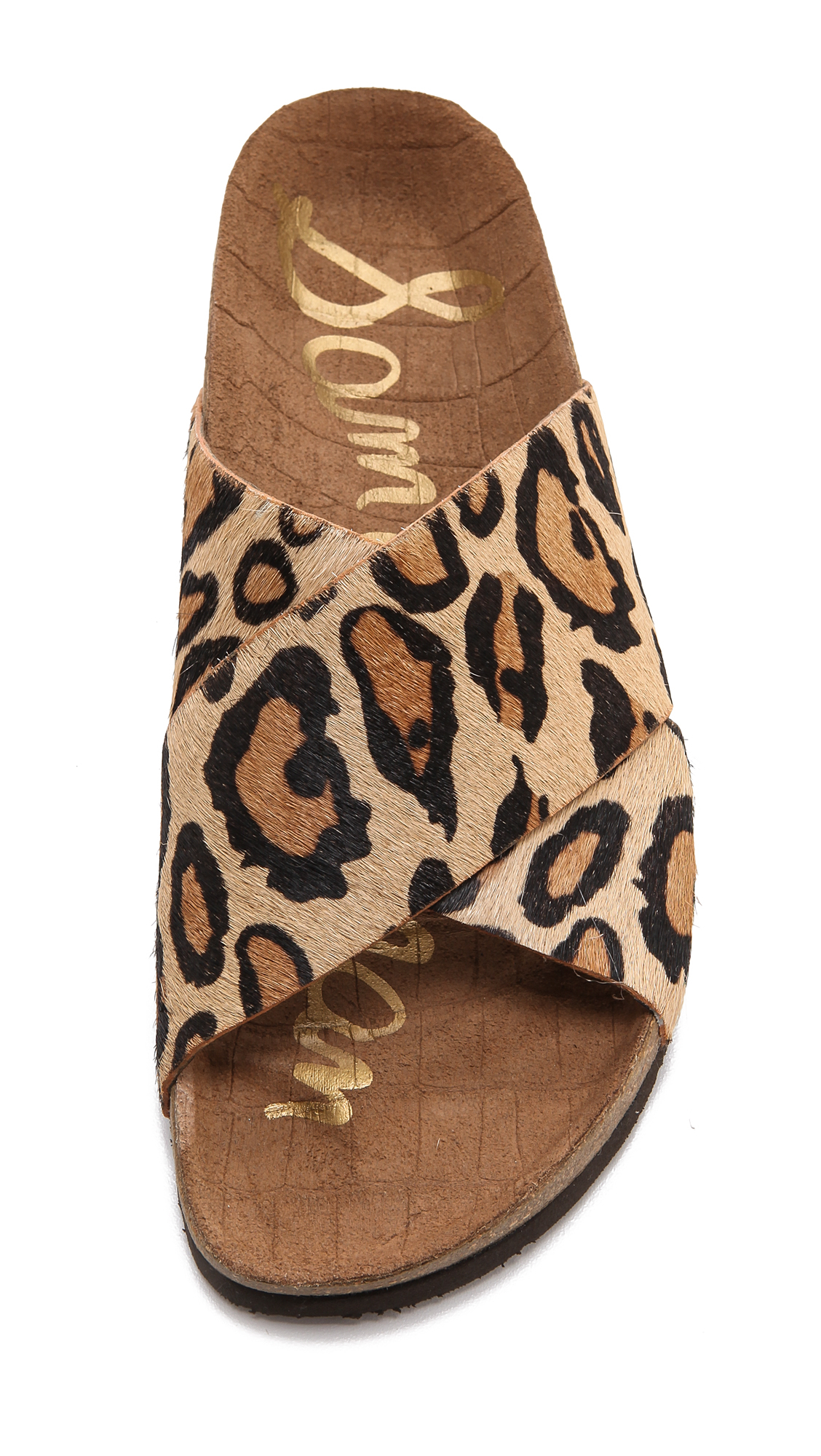 Flat Sandals Adora Leopard Print 