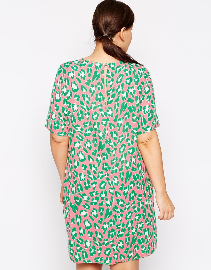 colourful shift dress