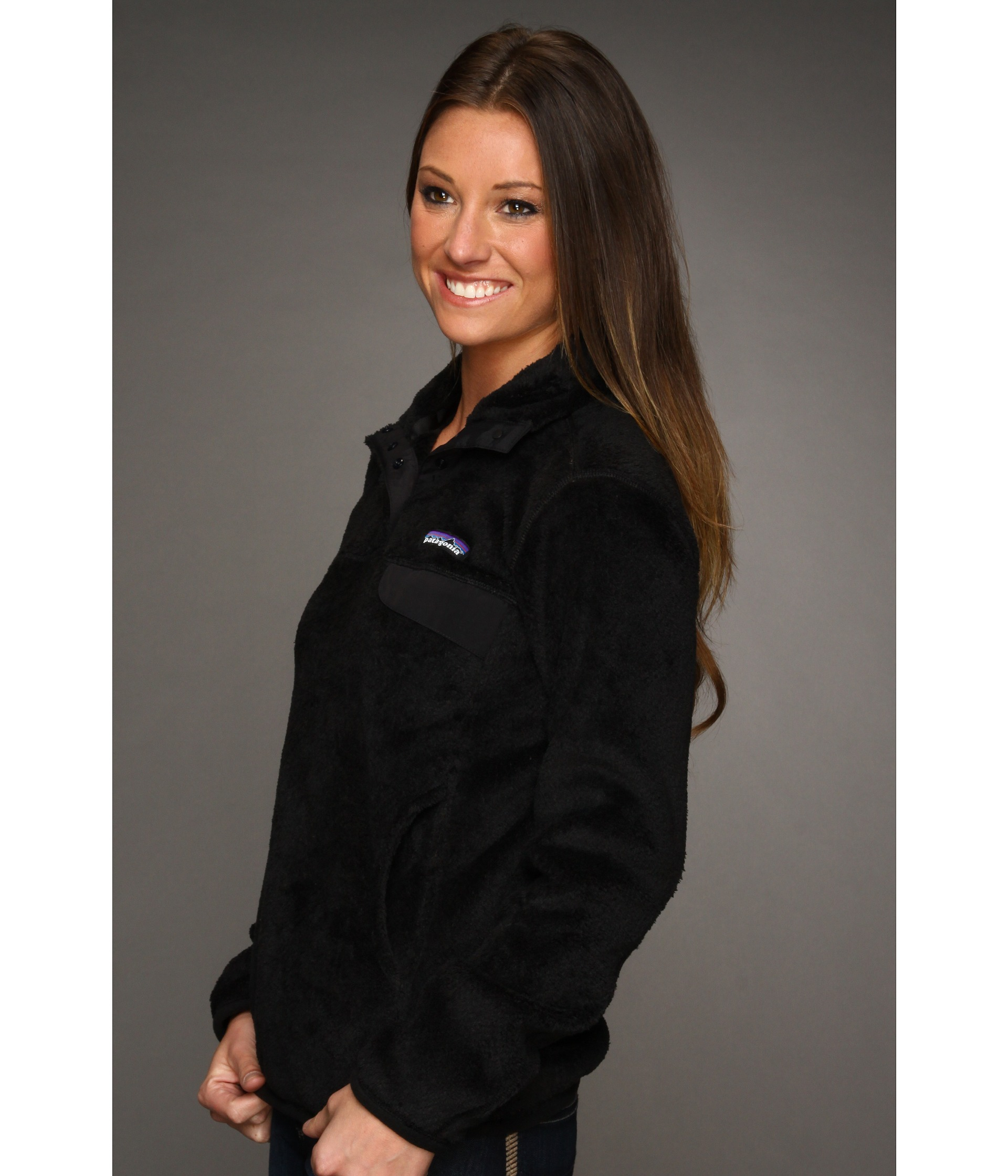 black patagonia pullover women's