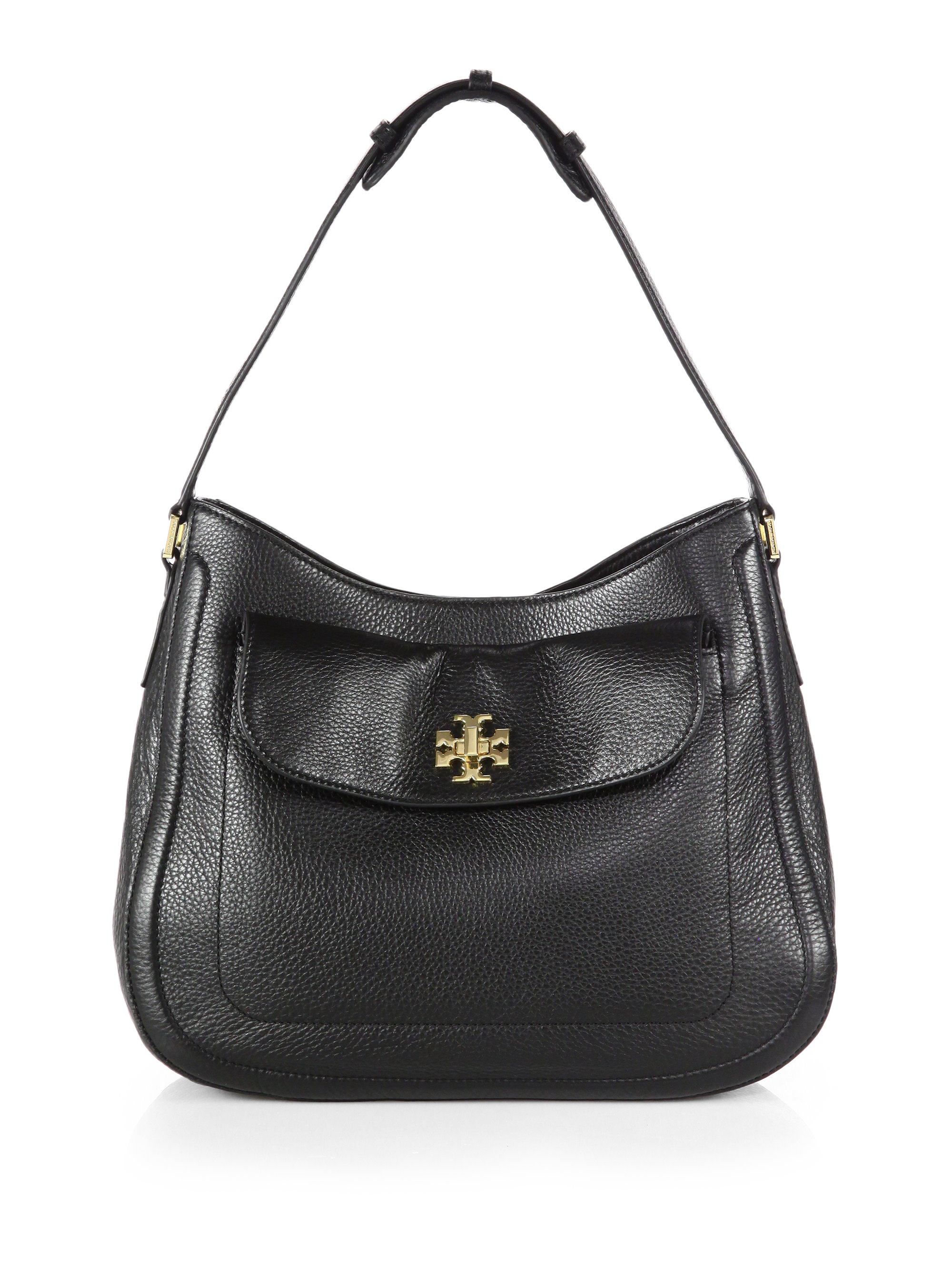 tory burch mini leather hobo