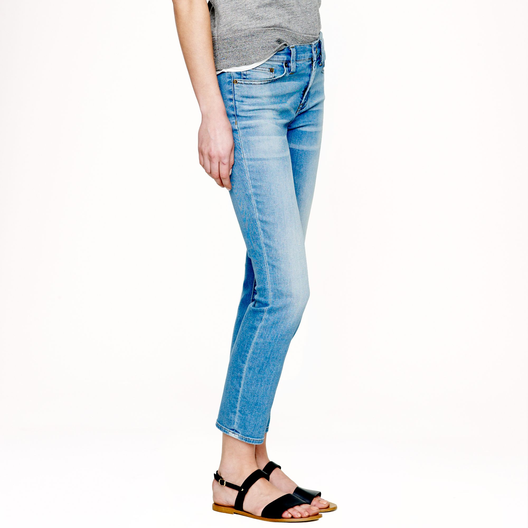 crew cropped jeans