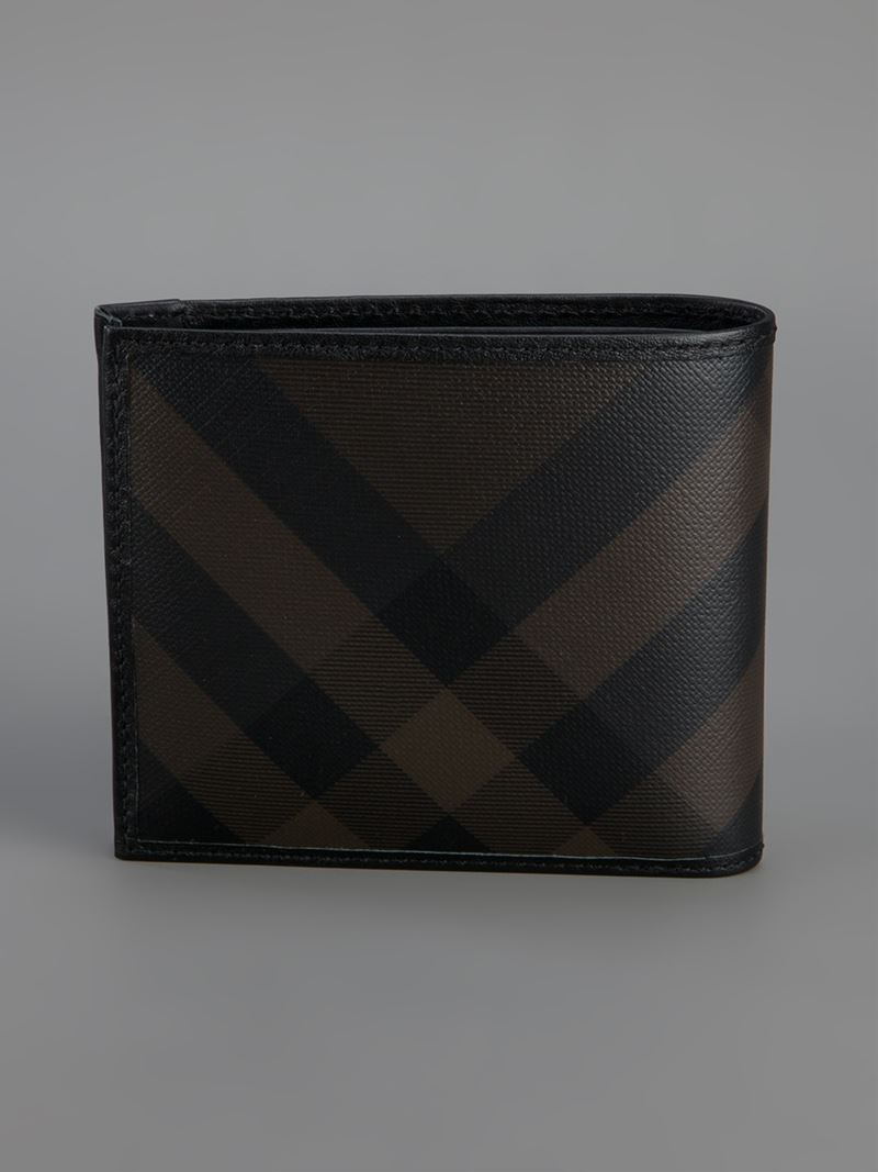burberry check wallet