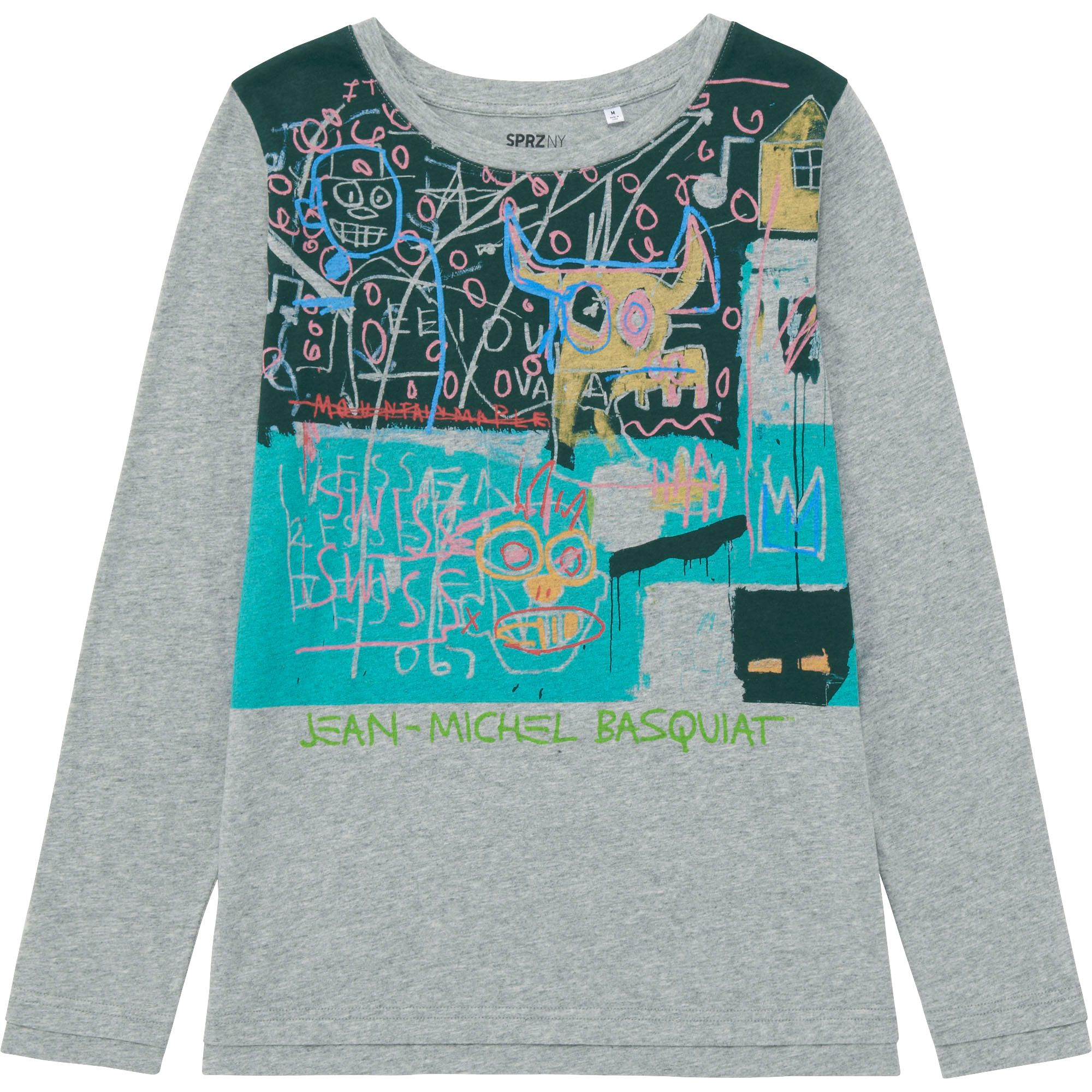 basquiat long sleeve tee