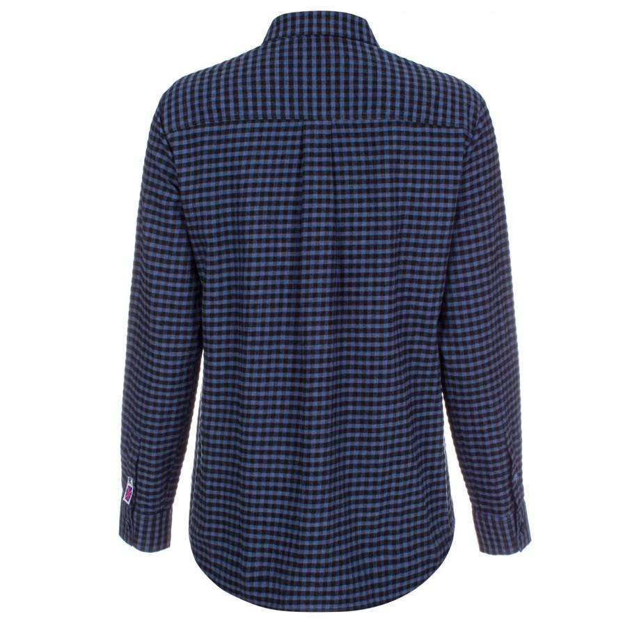 Paul smith Women's Navy Gingham Shirt in Blue (navy) Lyst