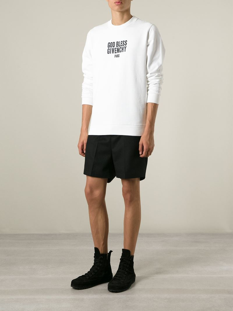 Givenchy 'God Bless ' Sweatshirt in 