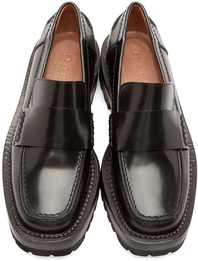 marni platform loafers