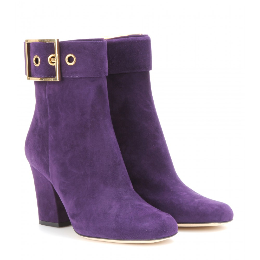 suede ankle boots flat womens