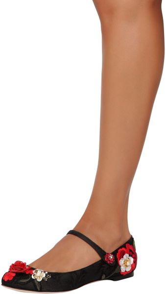 dolce and gabbana flat shoes
