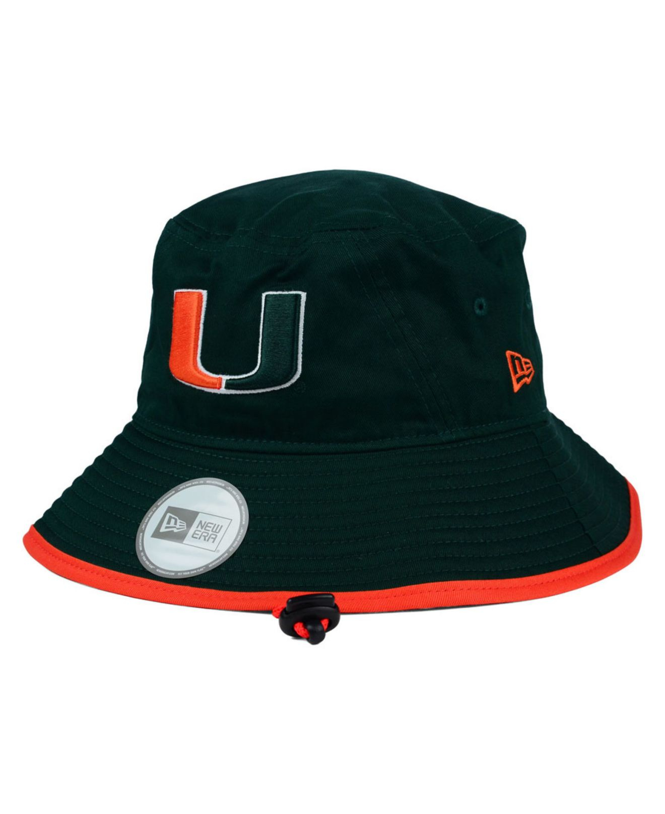 KTZ Miami Hurricanes Tip Bucket Hat in Green for Men Lyst