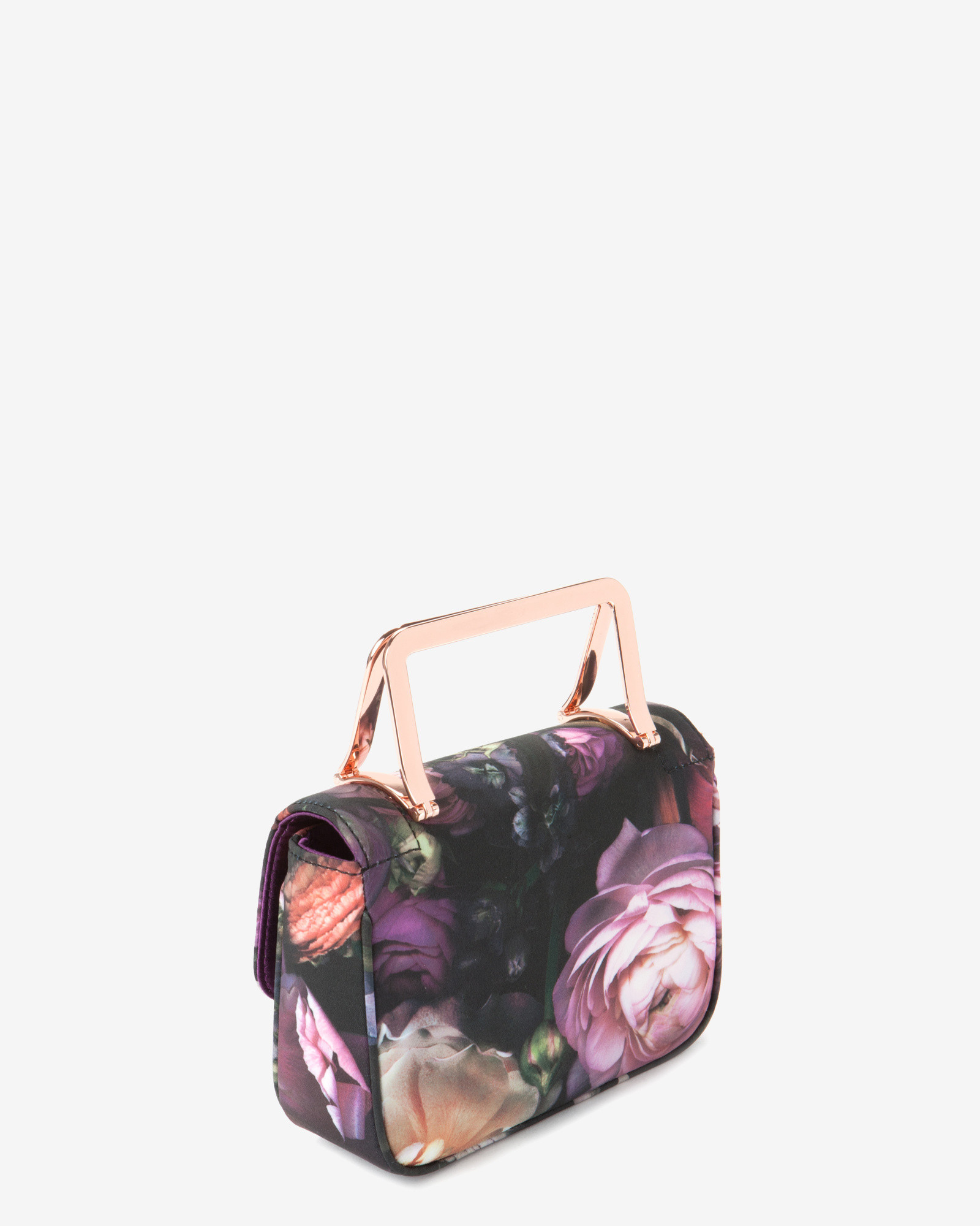 ted baker floral clutch bag