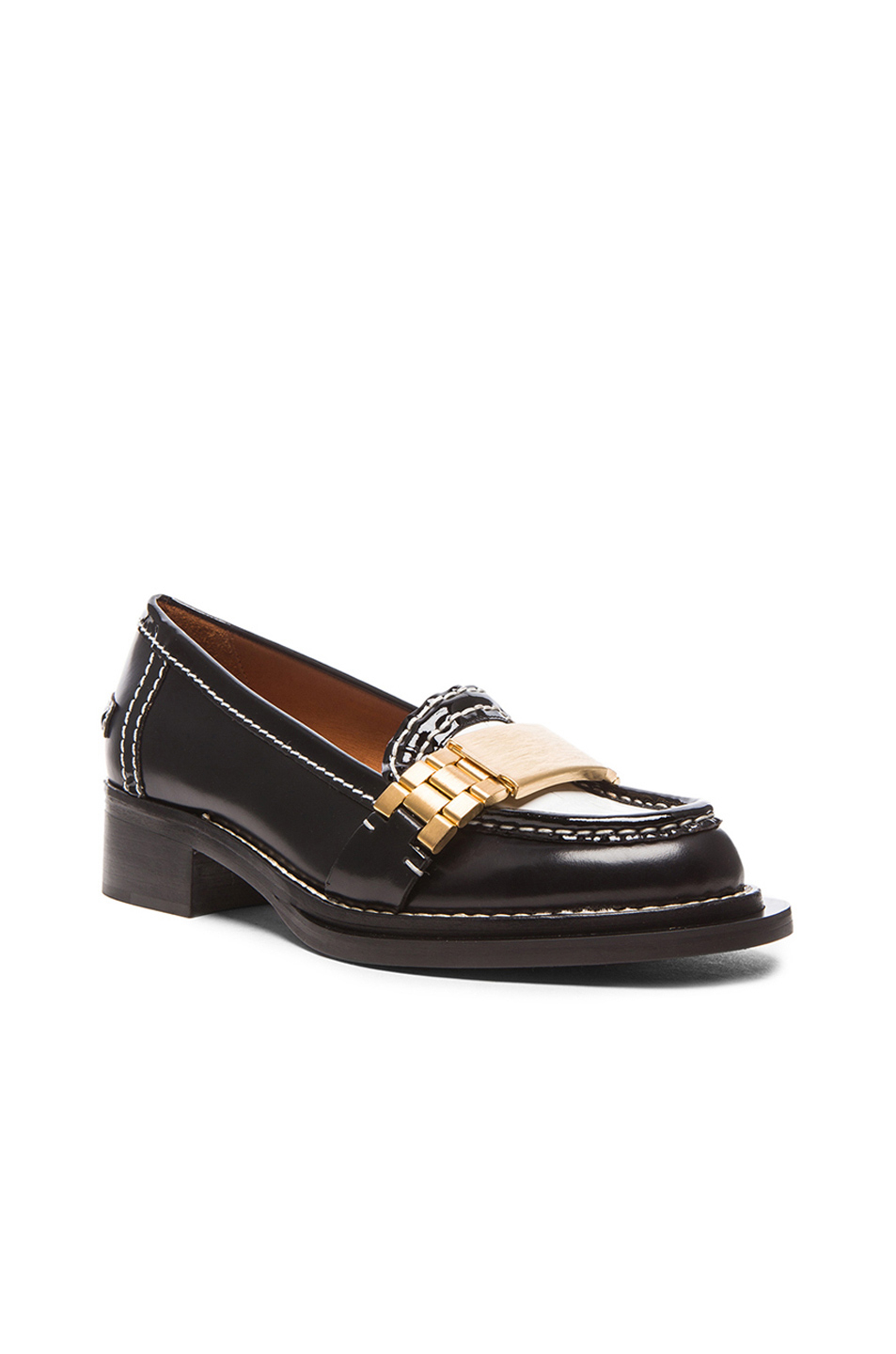 acne loafers acne studios leather loafers in black lyst acne loafers acne studios leather loafers in black lyst