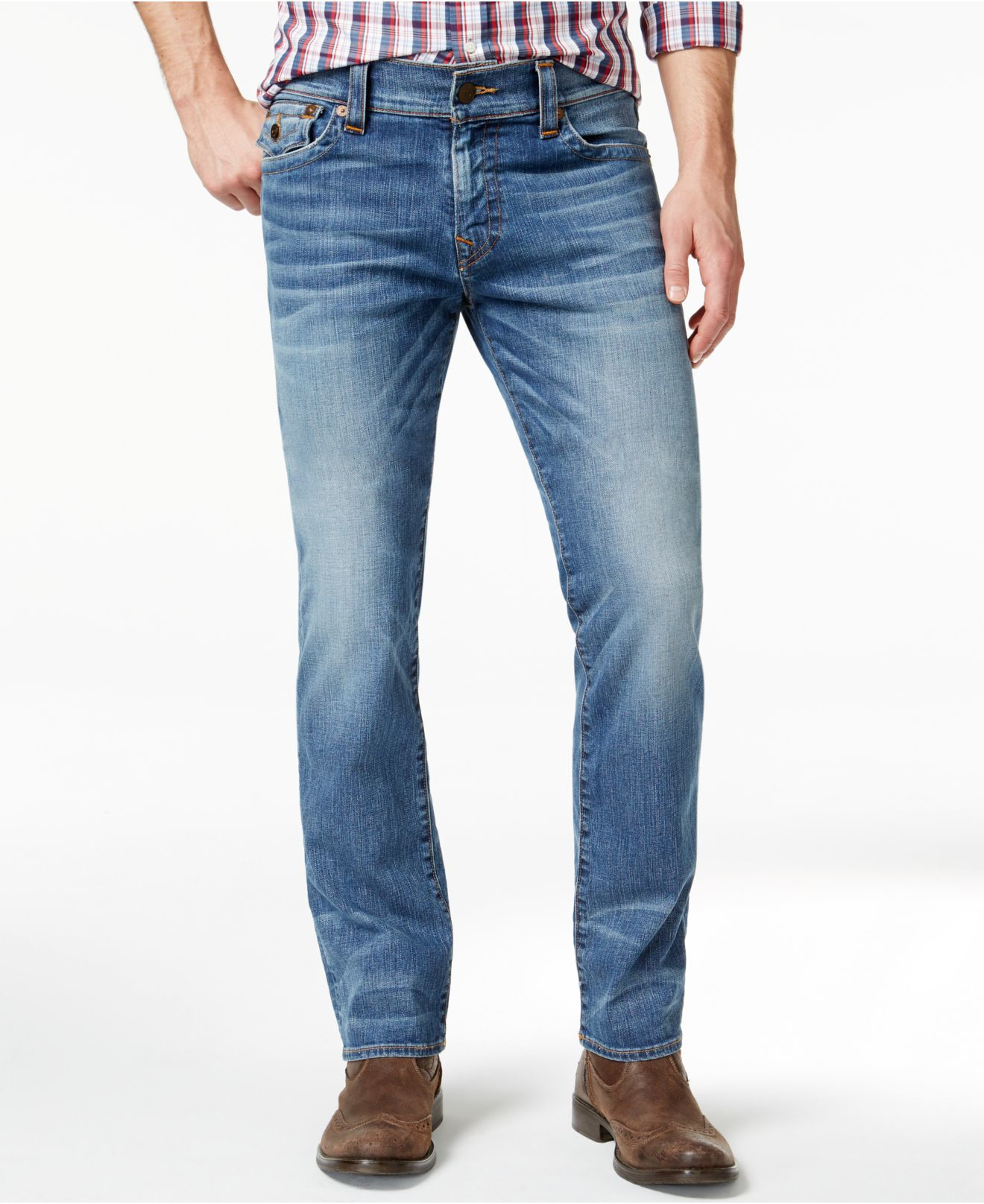 True religion Men's Ricky Relaxed-straight-fit Flagstone Jeans in Blue ...