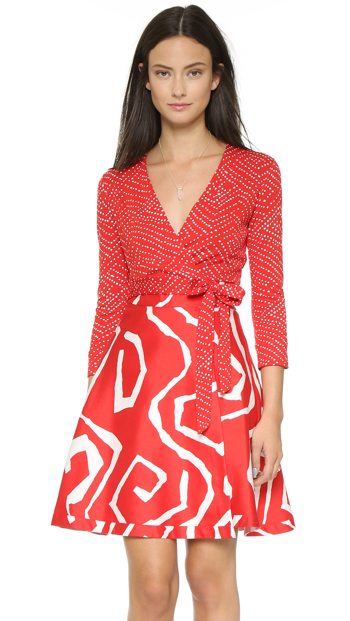 Diane von Furstenberg Amelia Wrap Dress 
