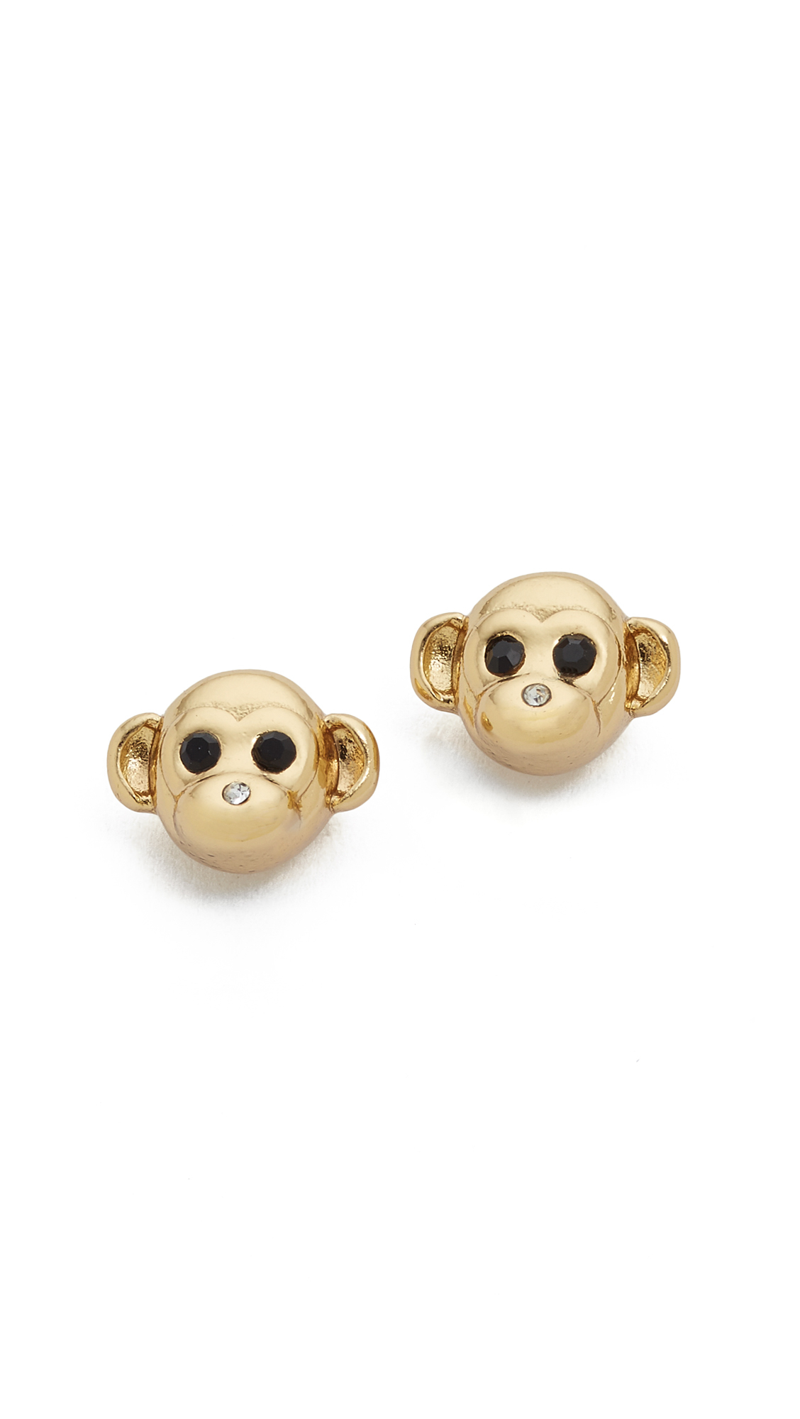 kate spade monkey earrings