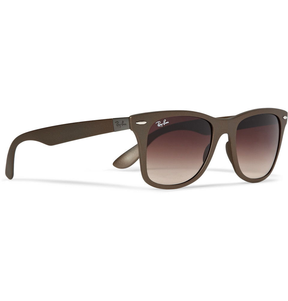 ray ban liteforce brown