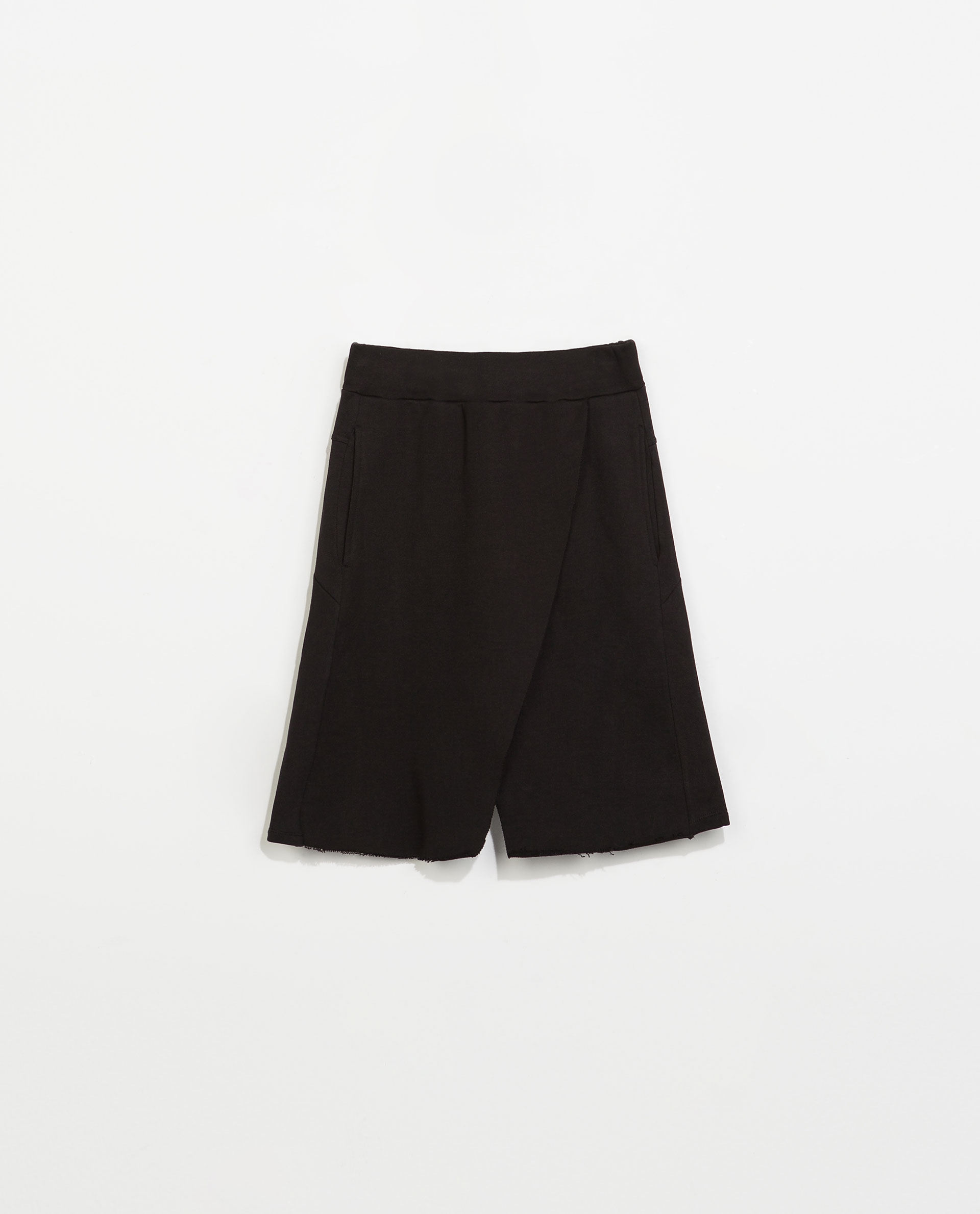 Zara Pleatfront Bermuda Shorts in Black for Men Lyst