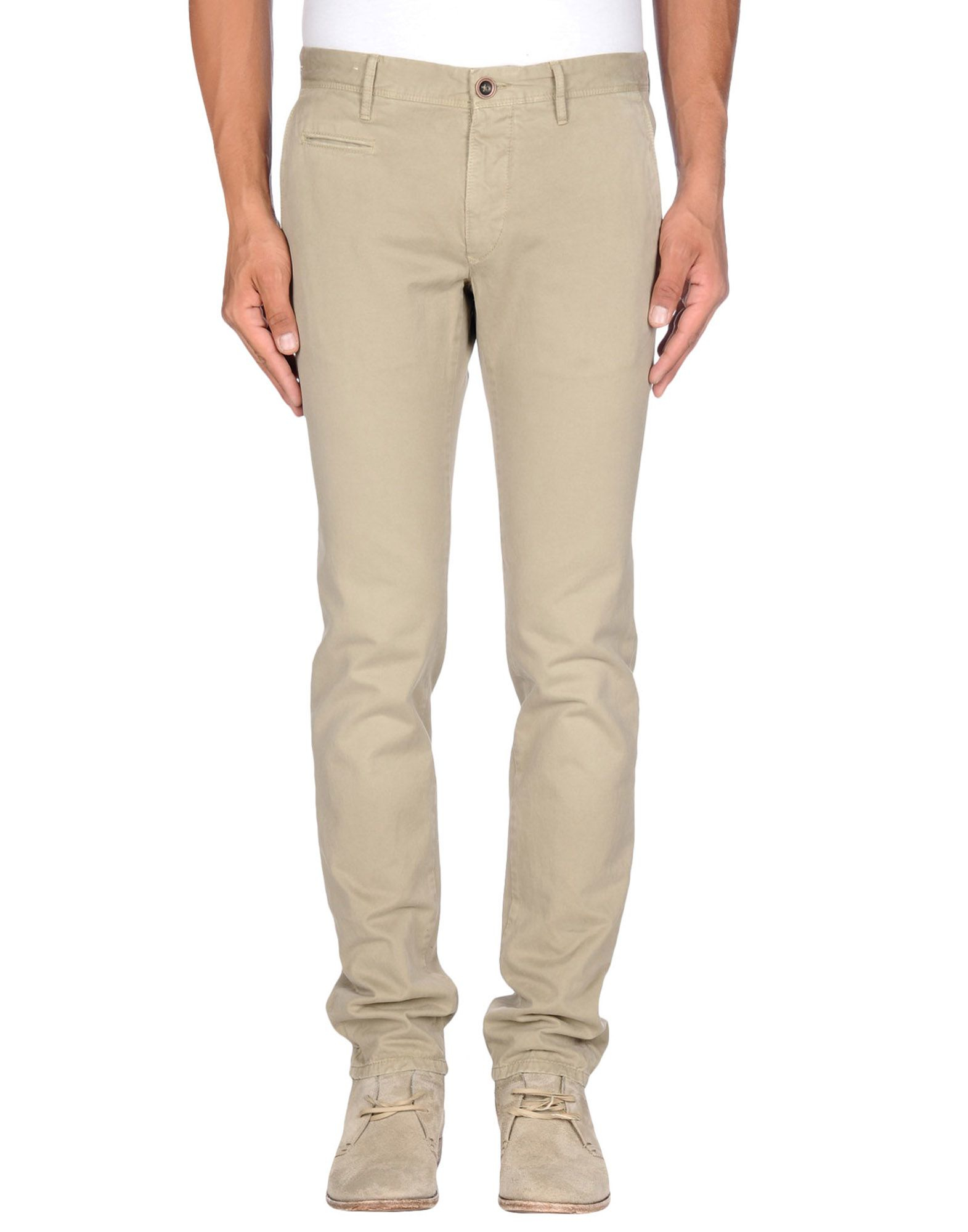Incotex red Casual Trouser in Khaki for Men | Lyst
