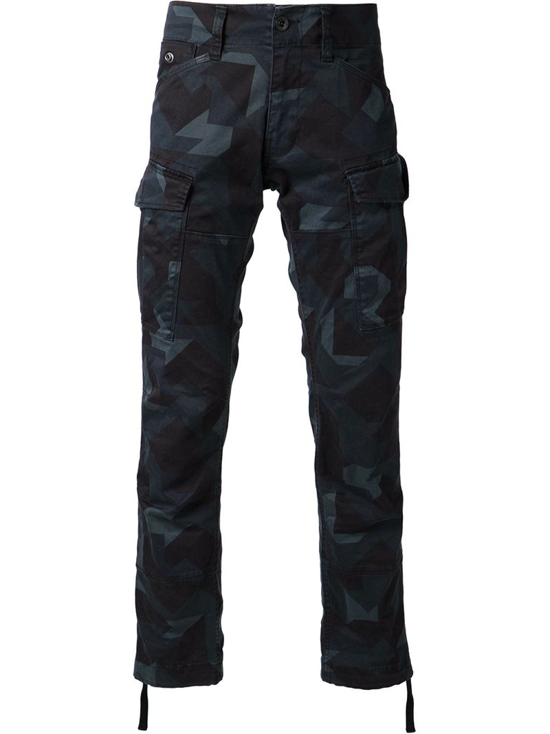 G star raw store camo pants