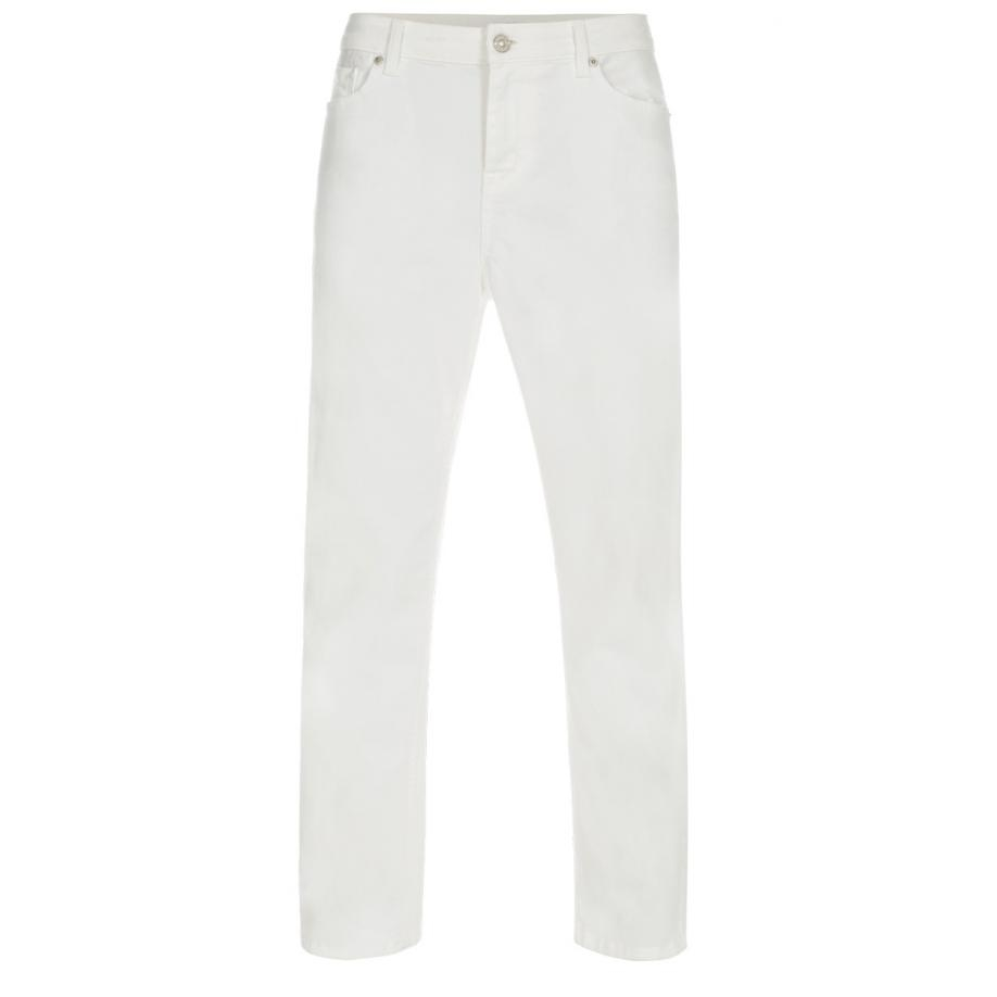 white denim jean