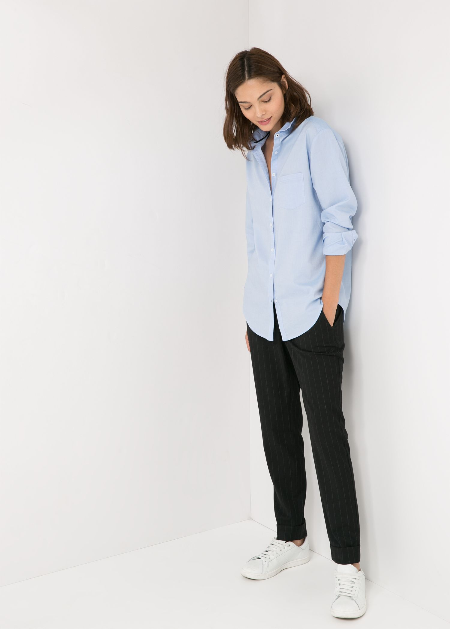 mango cotton shirt