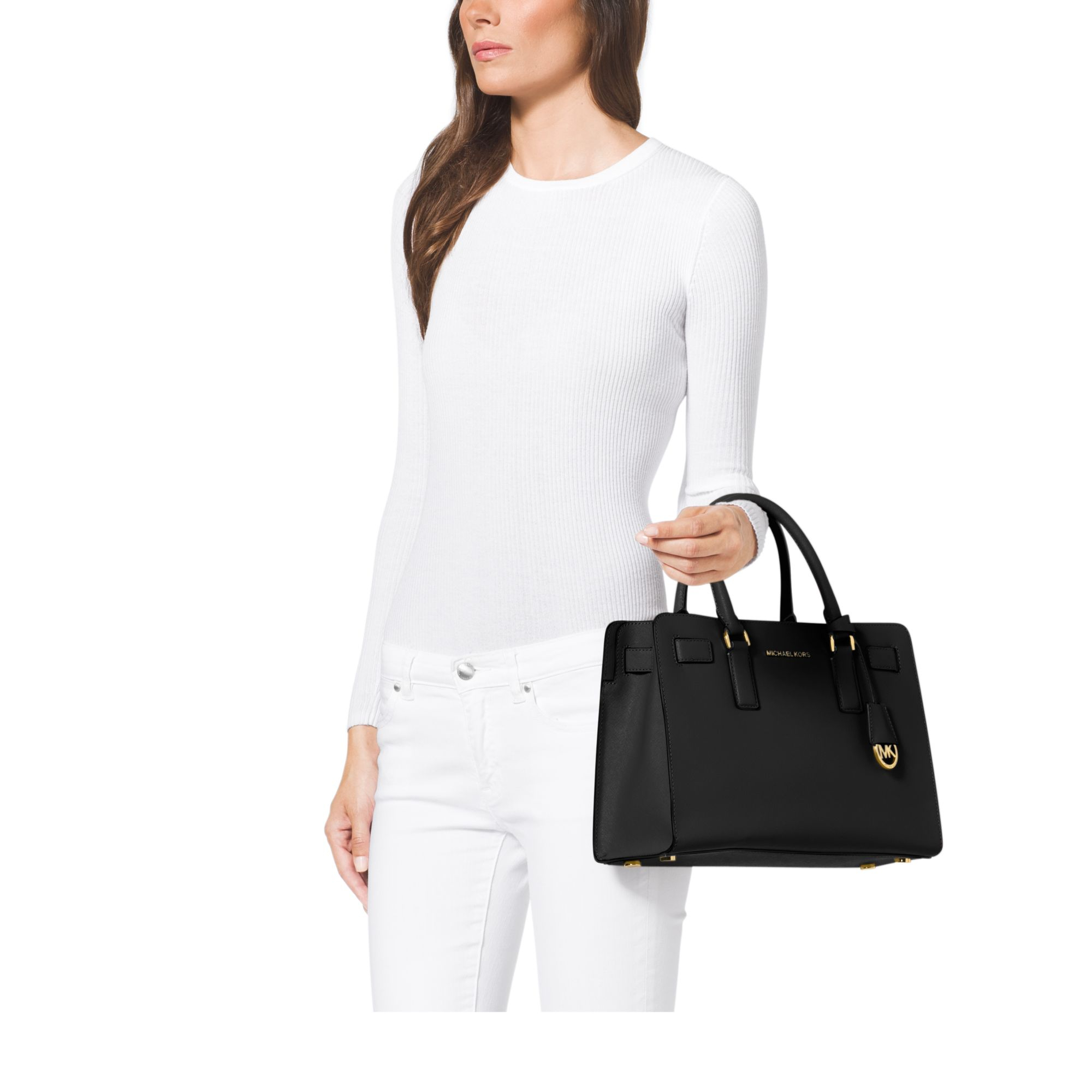 michael kors dillon satchel medium