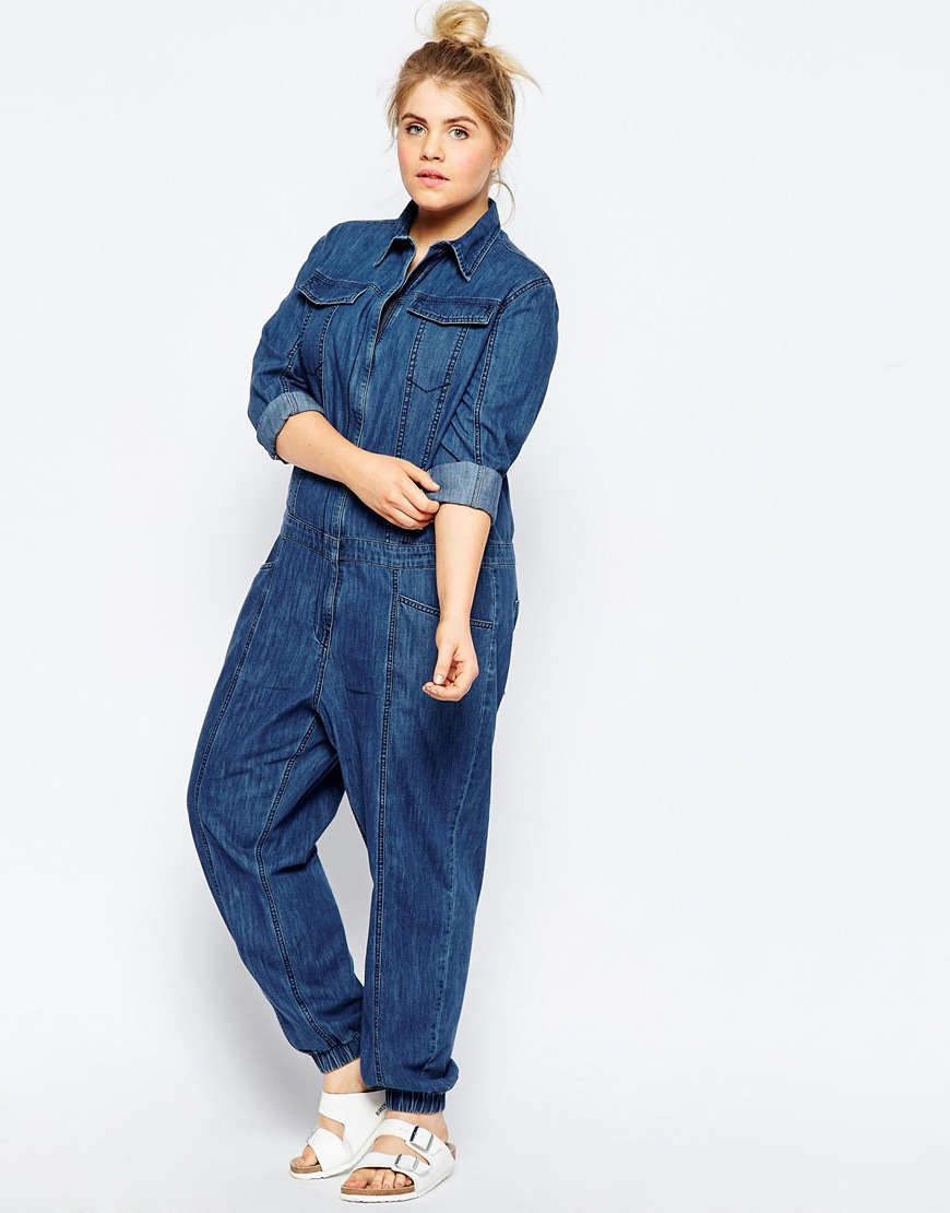 boiler suit womens denim