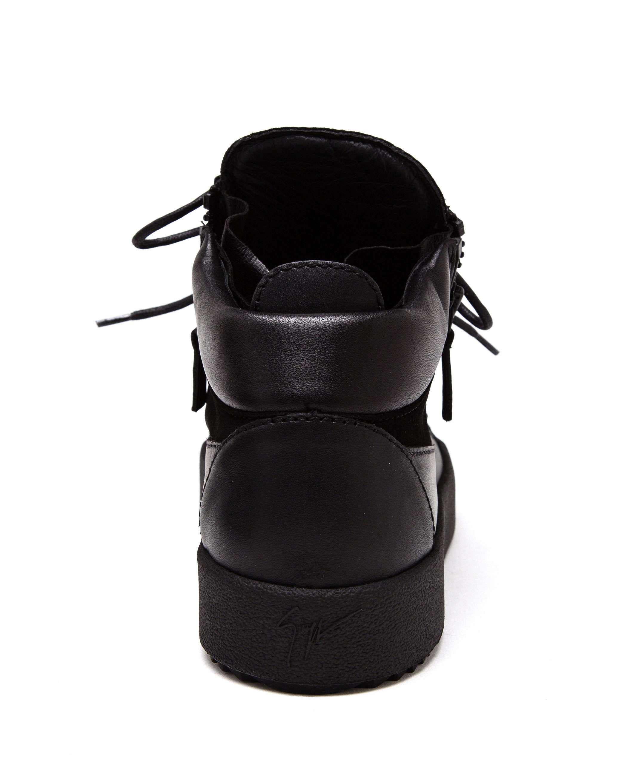 black giuseppe shoes