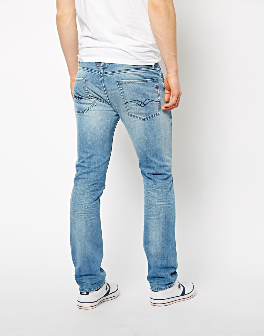 replay lenrick mens jeans