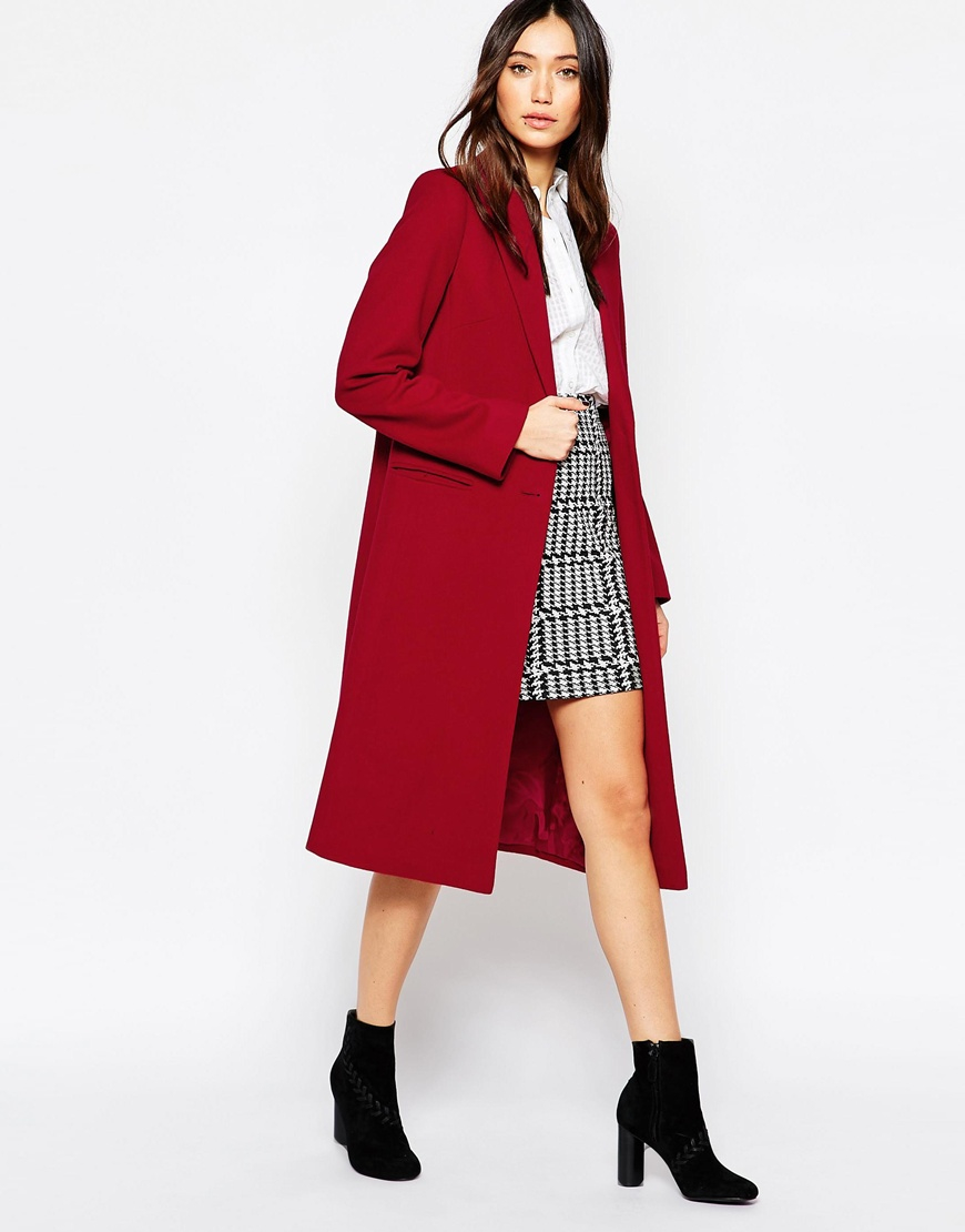 helene berman red coat