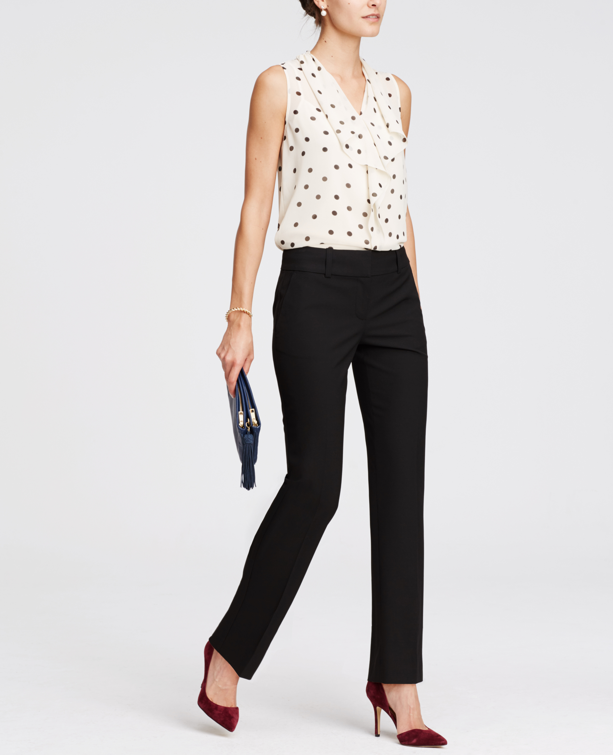 ann taylor straight leg pants