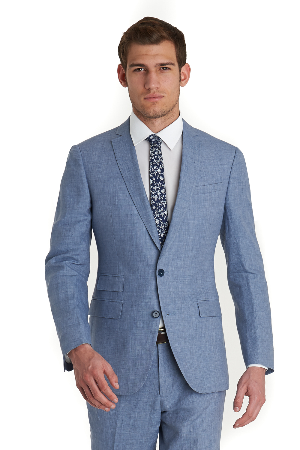 French Connection Slim Fit Blue Mix and Match Suit Jacket in Blue for ...