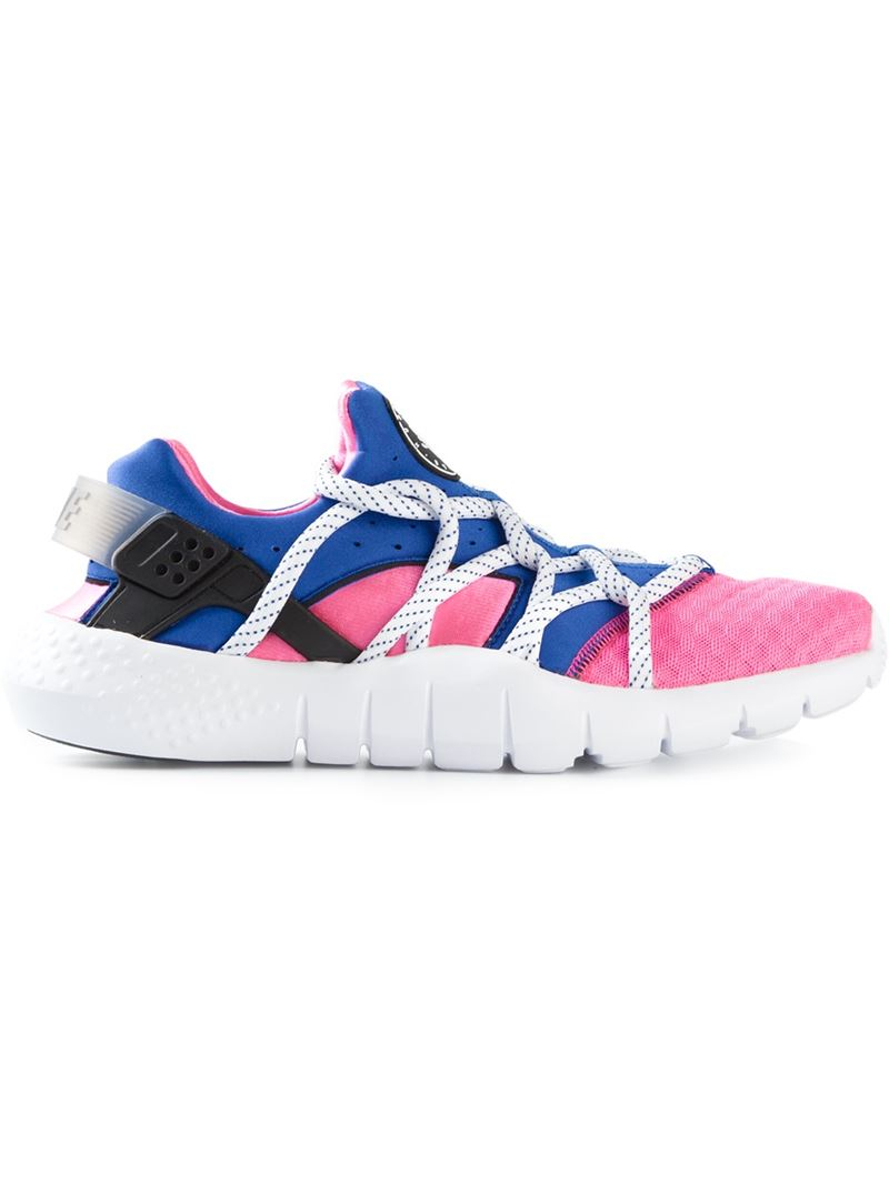 shoes, huarache, nike air huaraches, pink, pink sneakers - Wheretoget