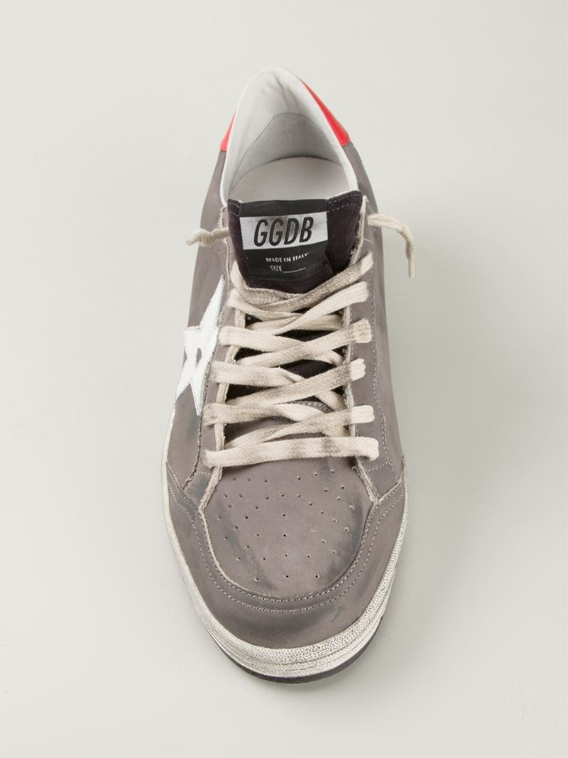 Golden Goose Ball Star Sneakers in Grey (Gray) for Men - Lyst