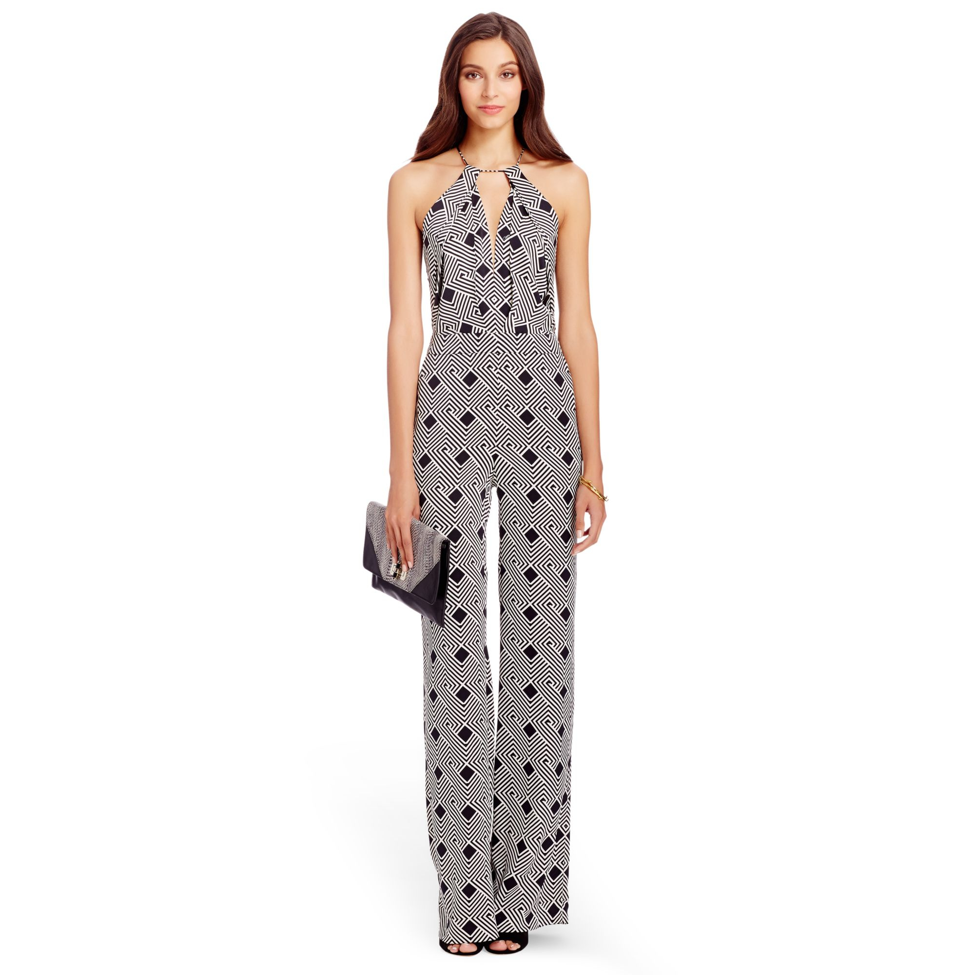 dvf silk jumpsuit
