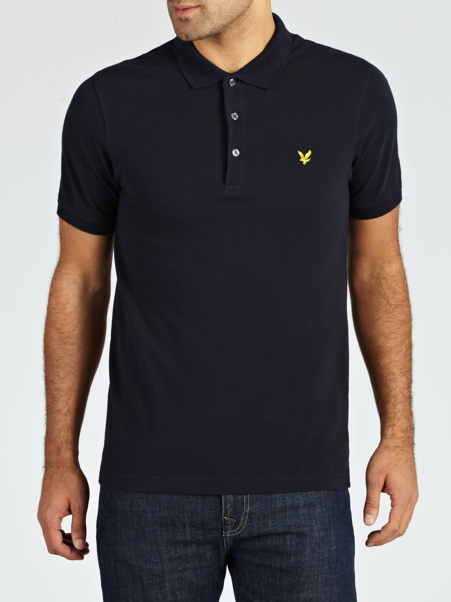 lyle and scott polo slim fit