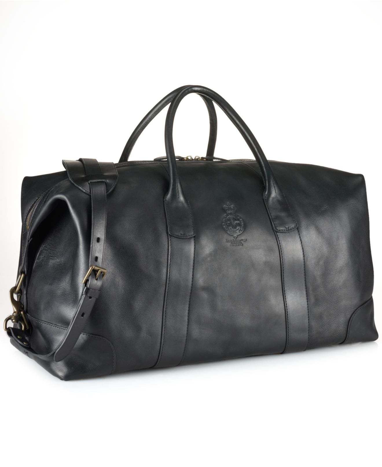 Lyst - Polo Ralph Lauren Core Leather Duffle Bag in Black for Men