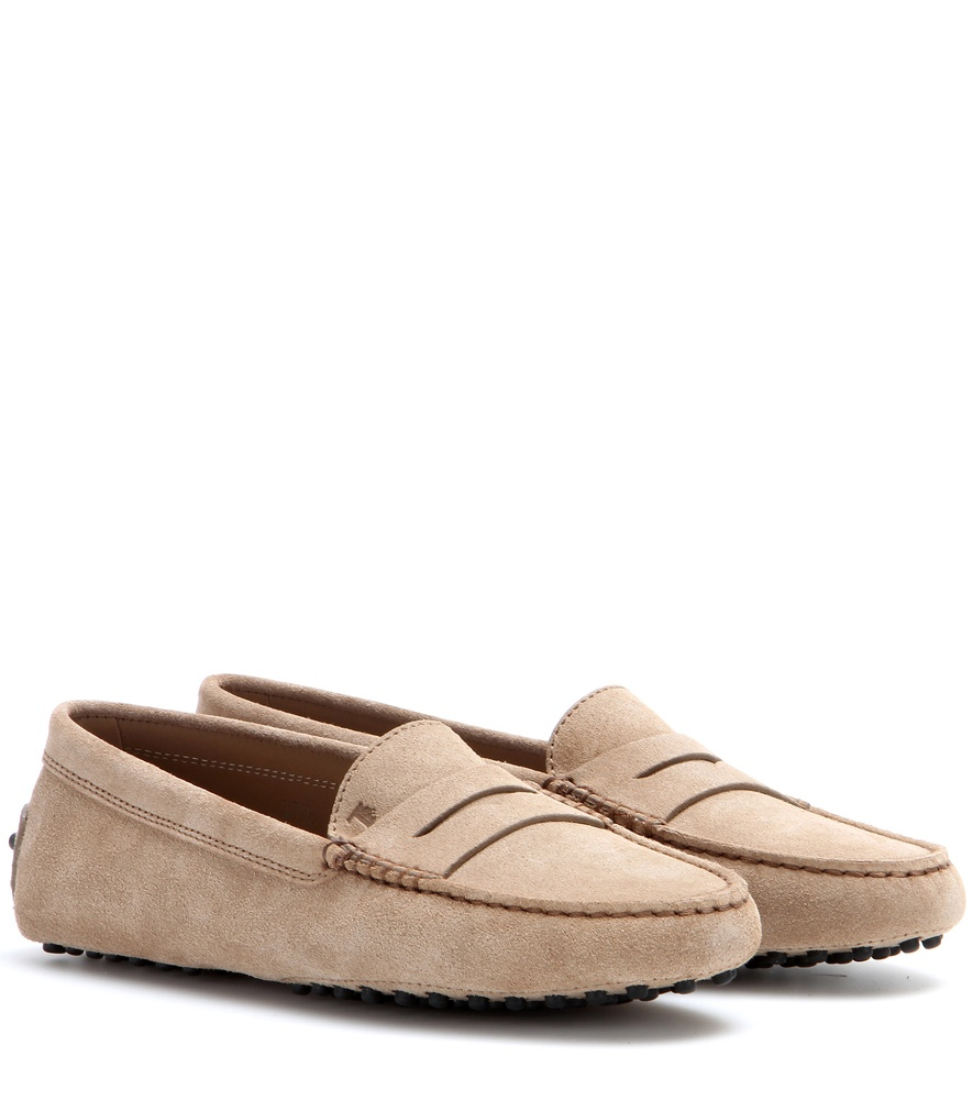 tods suede loafer tod s gommini suede driving loafers in lyst tods suede loafer tod s gommini suede driving loafers in lyst