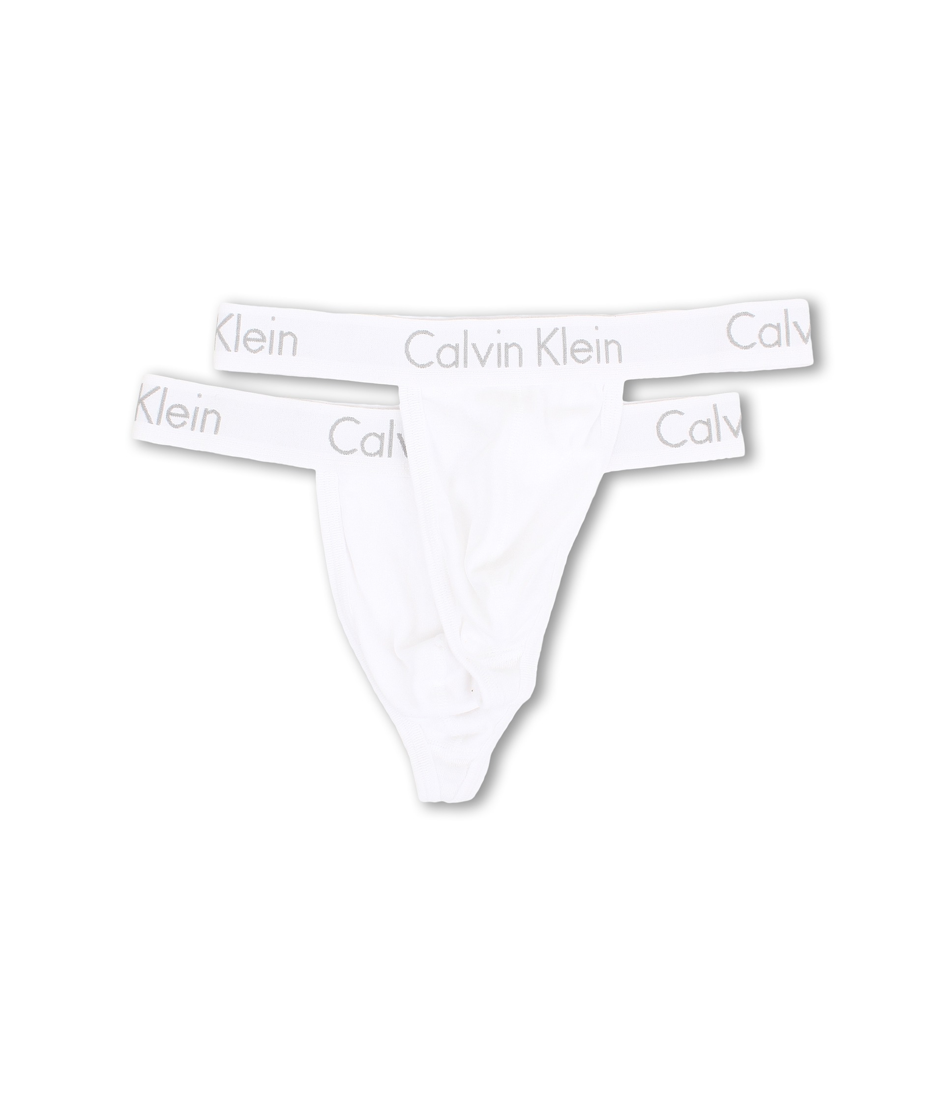 Calvin Klein Body 2pack Thong Nb18081 in White for Men Lyst