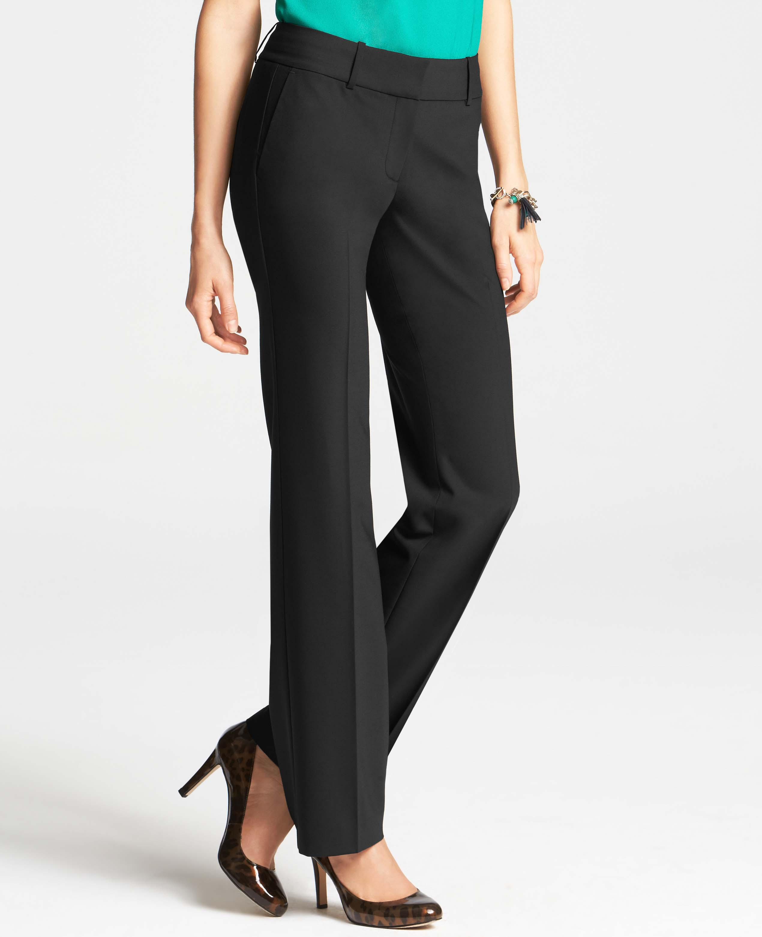 Petite wool trousers Clearance