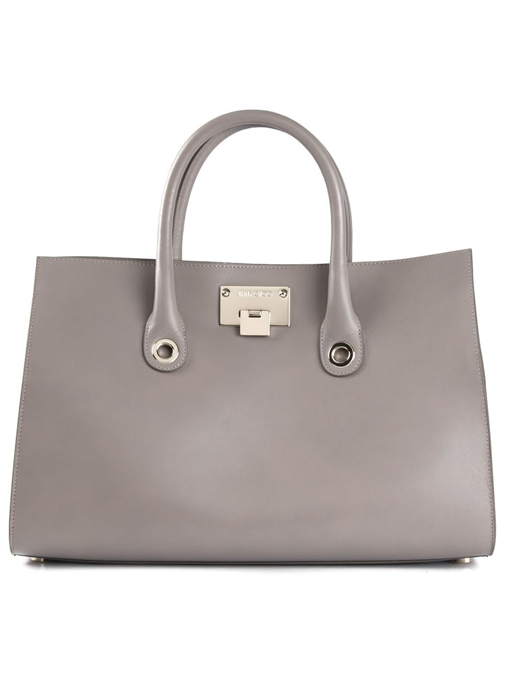 Jimmy Choo 'Riley' Tote in Gray | Lyst